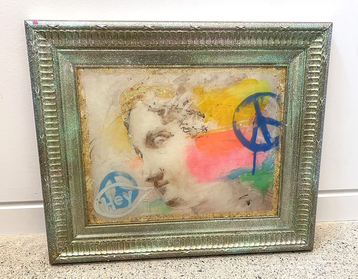 Old School Art Frame Redo