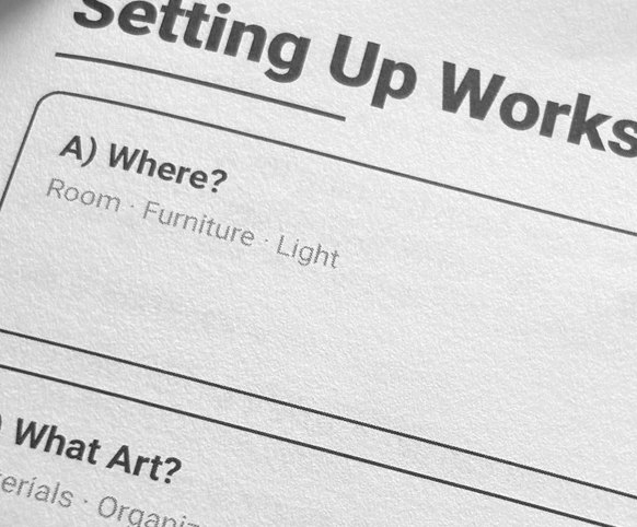Setting up your workspace, a page inside the book